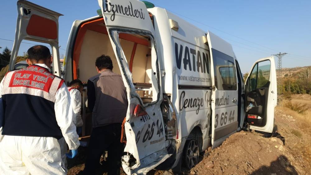 Cenaze aracını kaçıran şüpheli tutuklandı 