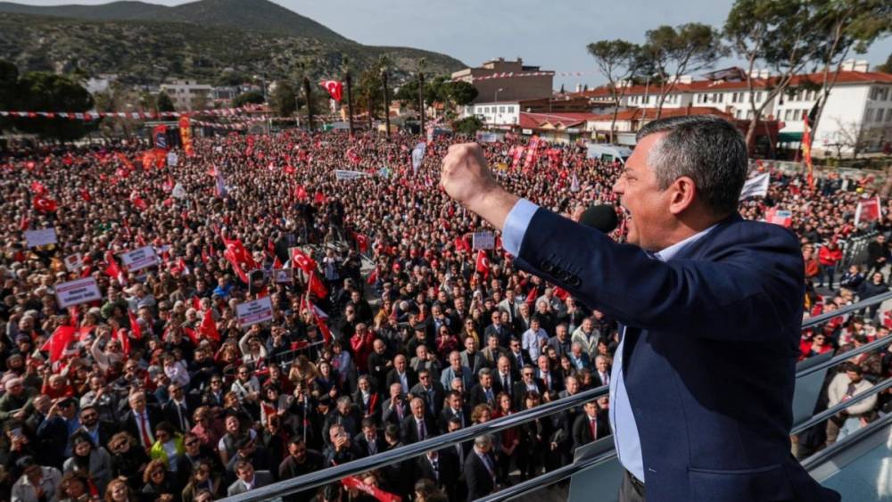 CHP Genel Başkanı &Ouml;zg&uuml;r &Ouml;zel Muğla'da konuştu: 'Bu g&uuml;nahkar Erdoğan&rsquo;a &lsquo;dur&rsquo; deyin' 