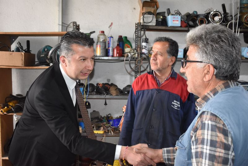                              AKBULUT, İKTİDARLARINDA ESNAFIN SORUNLARI ÇÖZÜLECEKTİR 