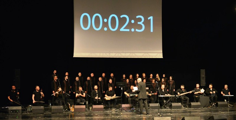 ANTAKYA MEDENİYETLER KOROSU DEPREMZEDELER İÇİN SÖYLEDİ