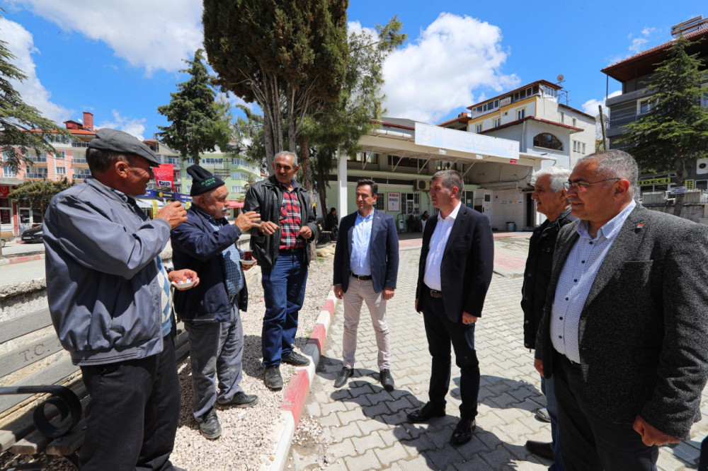               BAŞKAN ERCENGİZ SEÇİM ÇALIŞMALARINDA! 