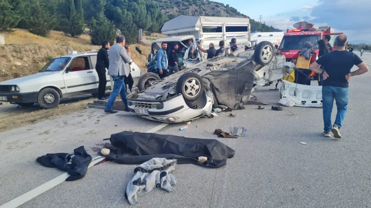 Burdur'daki feci kazada ölenlerin kimlikleri belli oldu